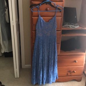 HM golden series lace dress